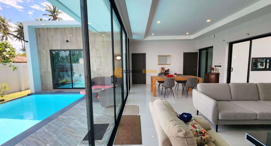 À louer 3 chambres maison à Bang Lamung, Chonburi