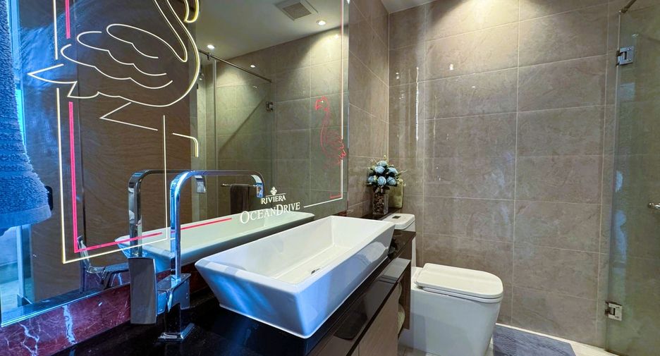 À vendre 1 chambre condo à Bang Lamung, Chonburi