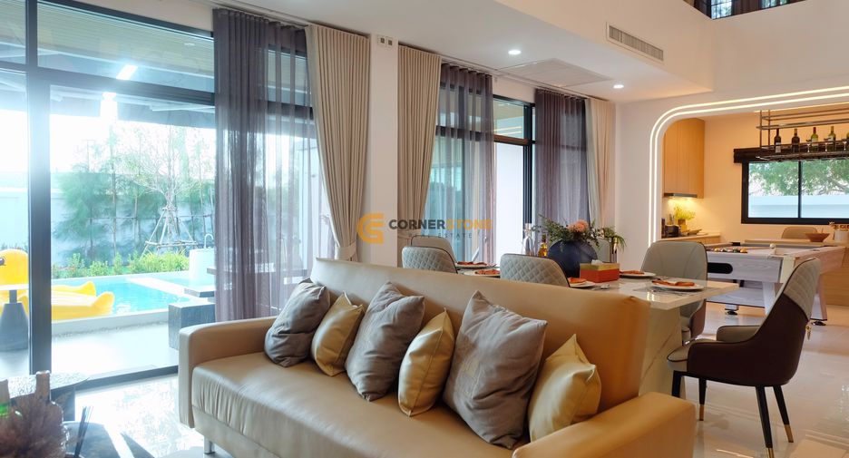 À louer et à vendre 5 chambres maison à Bang Lamung, Chonburi