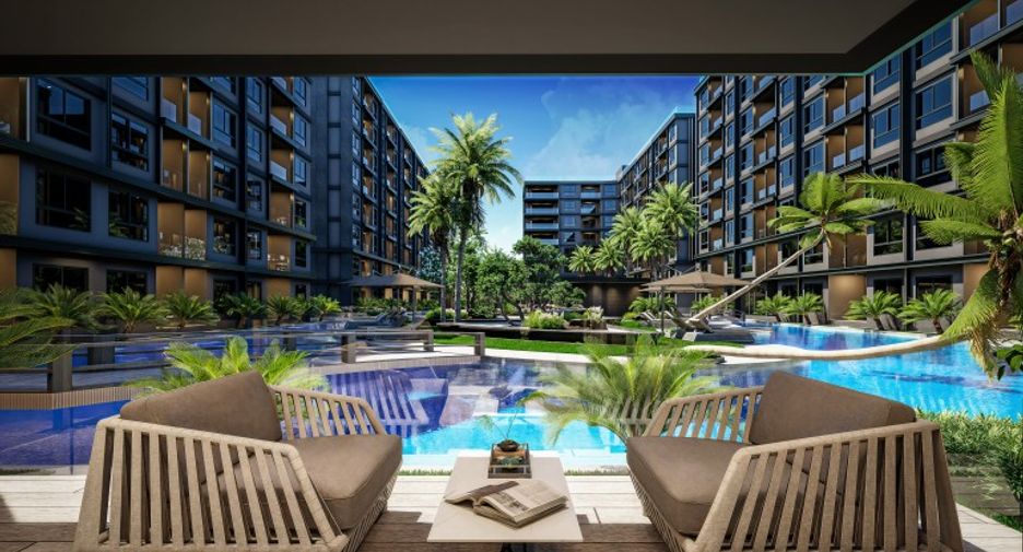 Wohnung zum Kauf mit 3 Zimmer in South Pattaya, Pattaya