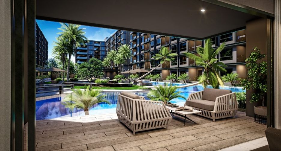 Wohnung zum Kauf mit 3 Zimmer in South Pattaya, Pattaya
