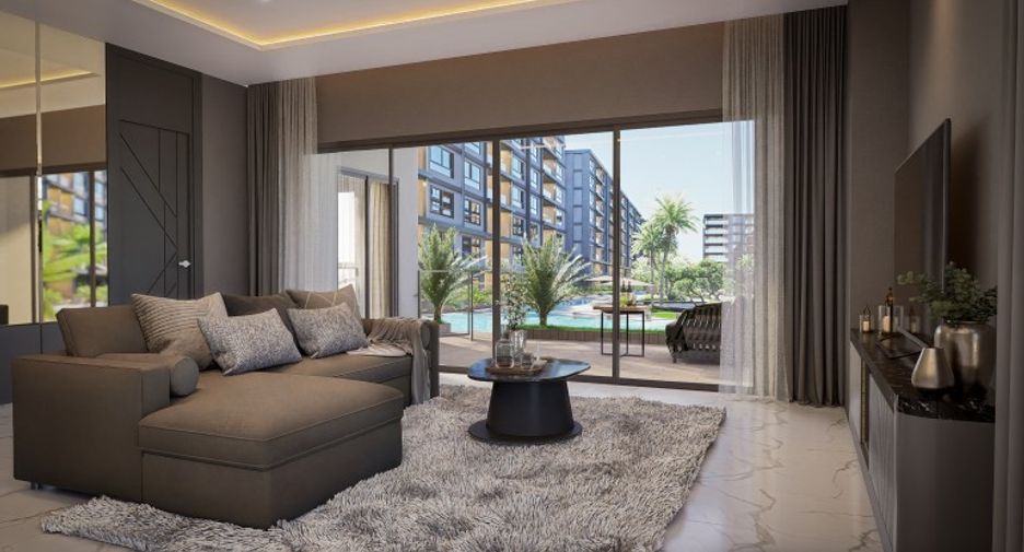 Wohnung zum Kauf mit 3 Zimmer in South Pattaya, Pattaya