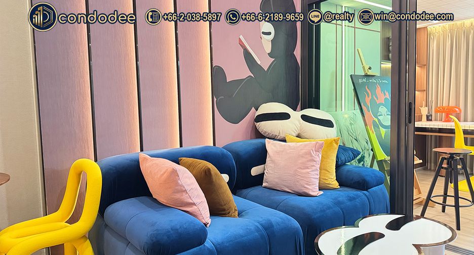 For sale 1 bed condo in Khlong Toei, Bangkok