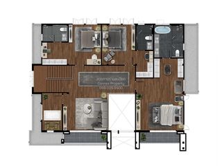 Продажа 4 спальни дом в Mueang Nonthaburi, Нонтабури