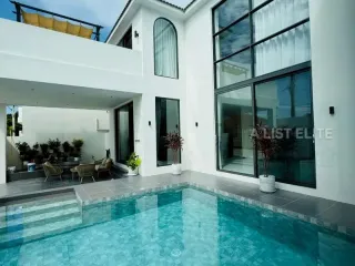 À louer 4 chambres maison à Bang Lamung, Chonburi