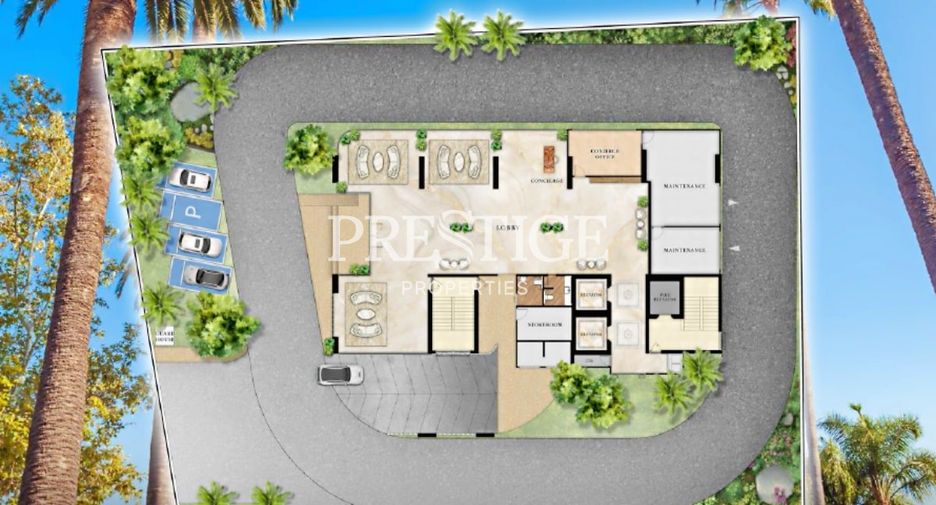 For sale 1 bed condo in Bang Lamung, Chonburi
