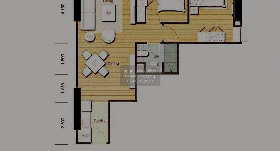 For sale 2 bedrooms condo in Chatuchak, Bangkok