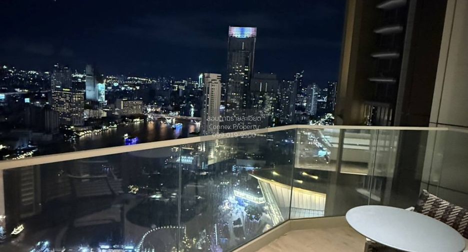 Condo en alquiler de 2 habitaciones en Khlong San, Bangkok