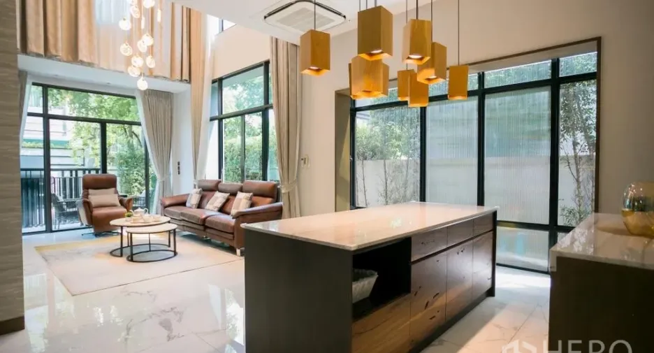 For rent 3 bedrooms house in Wang Thonglang, Bangkok