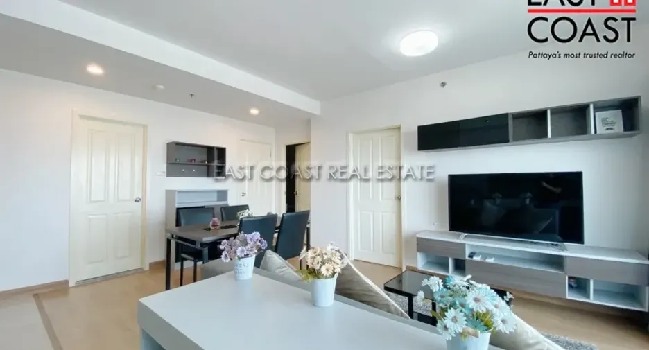 For rent and for sale 2 bedrooms condo in Jomtien, Pattaya