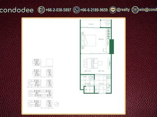 Wohnung zum Kauf mit 1 Zimmer in Ratchathewi, Bangkok