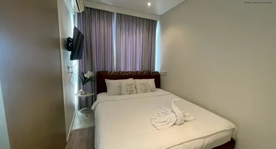 For rent and for sale 1 bed condo in Jomtien, Pattaya
