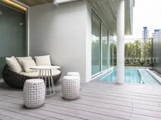 À louer 3 chambres maison à Bang Lamung, Chonburi