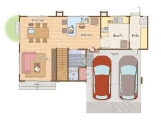 For sale 3 bedrooms house in Lam Luk Ka, Pathum Thani