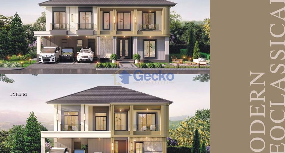 Casa en venta de 4 habitaciones en Bang Lamung, Chonburi