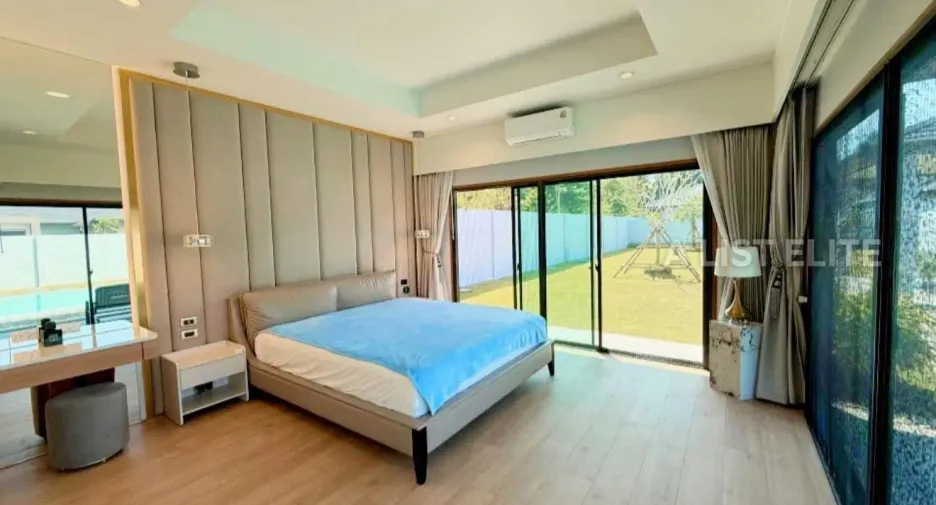 For rent 4 bedrooms house in Bang Lamung, Chonburi