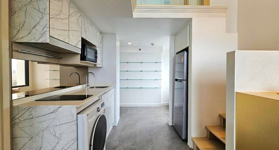 Wohnung zur Miete mit 2 Zimmer in Sathon, Bangkok