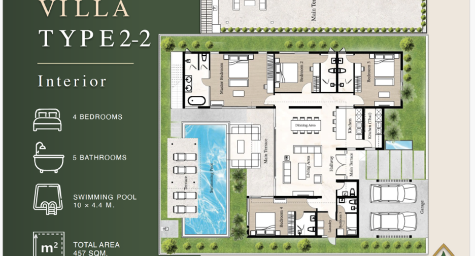 For sale 4 bedrooms house in East Pattaya, Pattaya