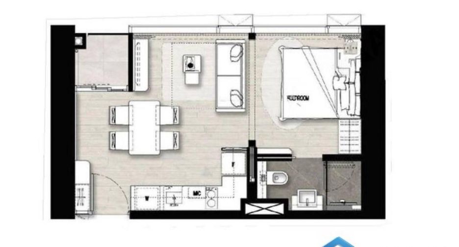 Condo en venta de 1 habitaciones en Bang Lamung, Chonburi