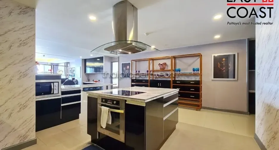 For rent and for sale 3 bedrooms condo in Jomtien, Pattaya