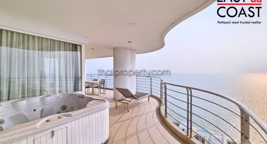 For rent and for sale 3 bedrooms condo in Jomtien, Pattaya