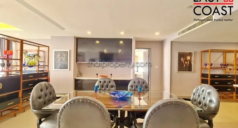 For rent and for sale 3 bedrooms condo in Jomtien, Pattaya