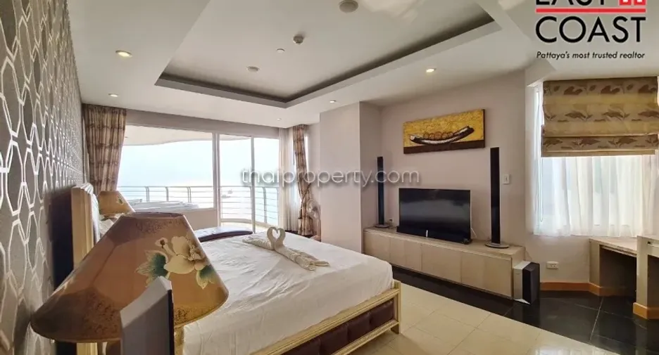 For rent and for sale 3 bedrooms condo in Jomtien, Pattaya