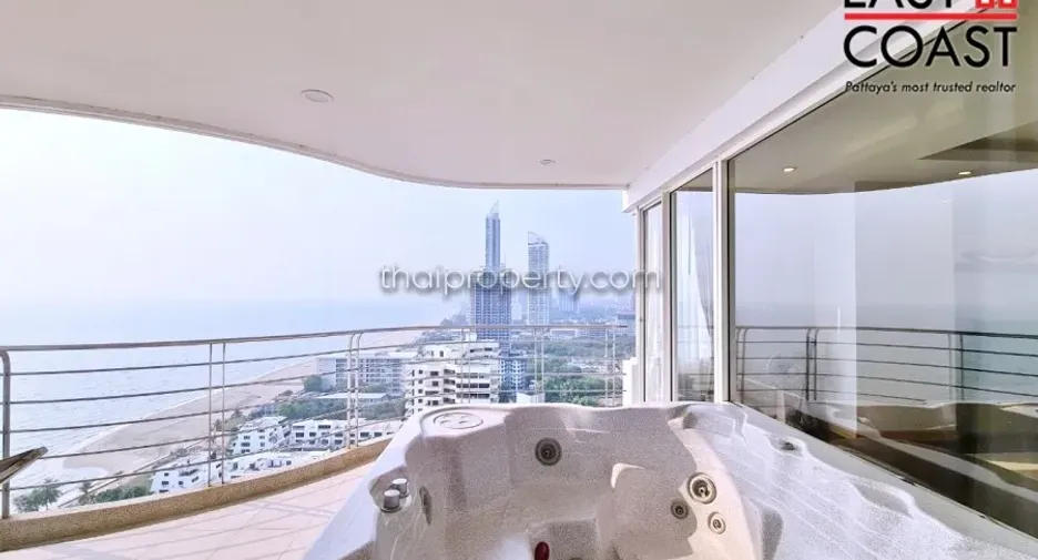 For rent and for sale 3 bedrooms condo in Jomtien, Pattaya