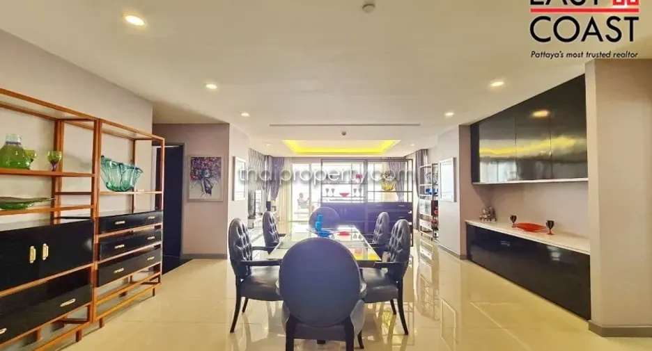 For rent and for sale 3 bedrooms condo in Jomtien, Pattaya