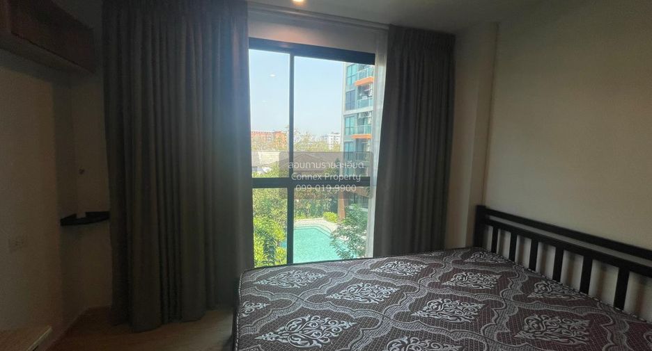 For rent 1 bed condo in Huai Khwang, Bangkok