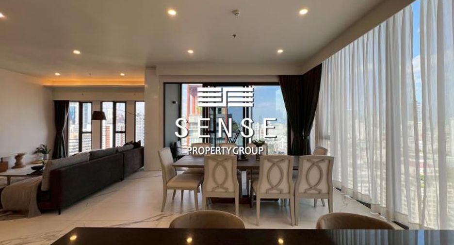 For rent 3 bedrooms condo in Watthana, Bangkok
