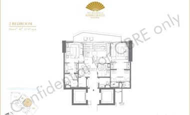For sale 2 bedrooms condo in Khlong San, Bangkok