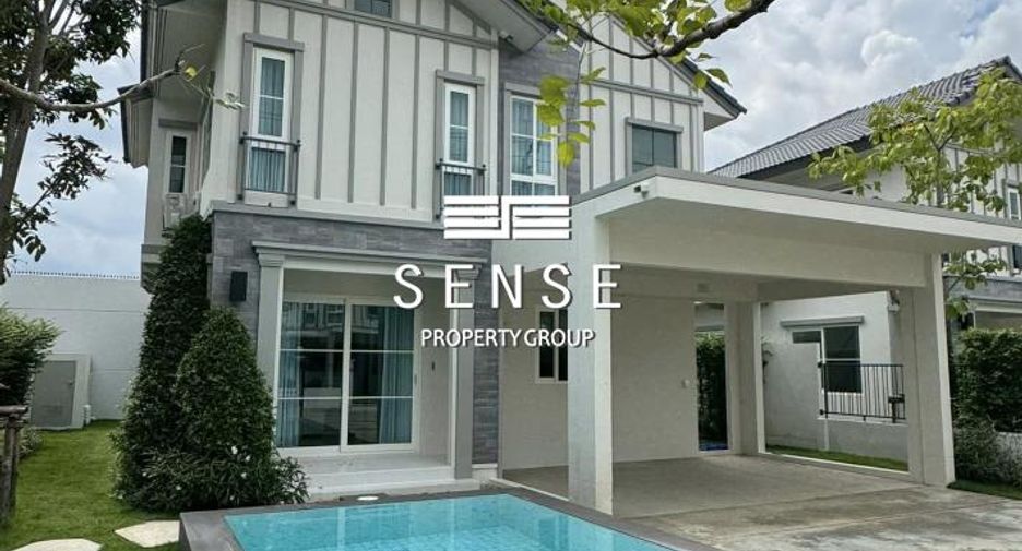 For rent 4 bedrooms house in Bang Phli, Samut Prakan