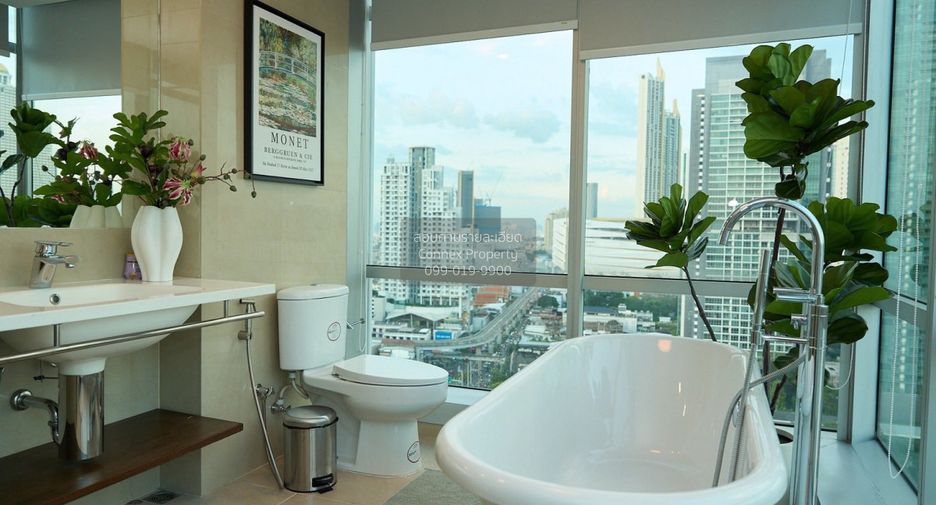 Condo en alquiler de 2 habitaciones en Sathon, Bangkok