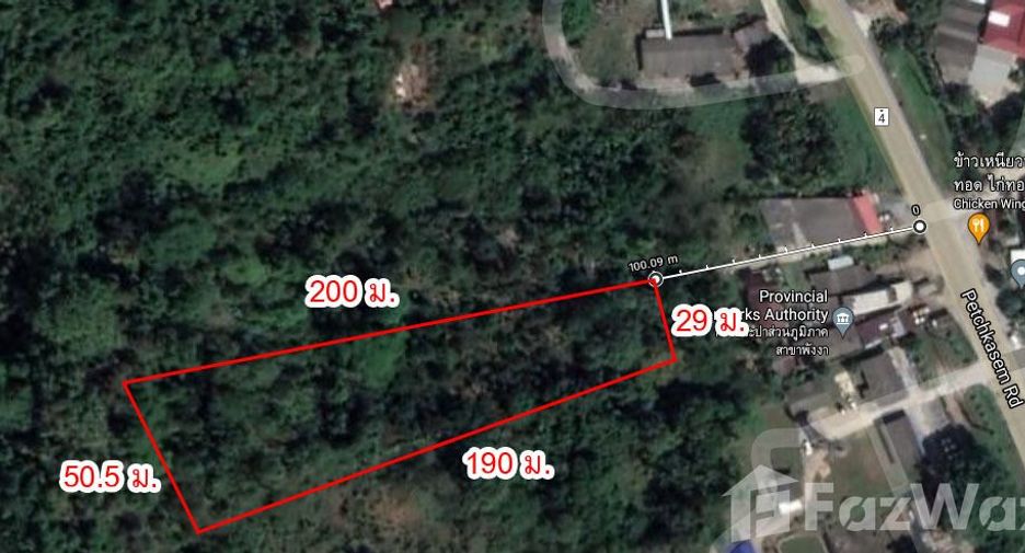 For sale land in Mueang Phangnga, Phang Nga