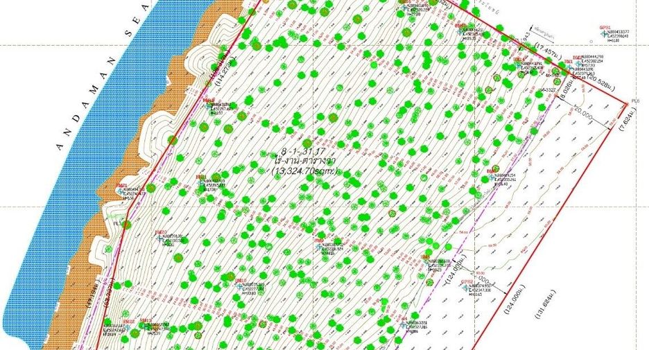 For sale land in Ko Yao, Phang Nga
