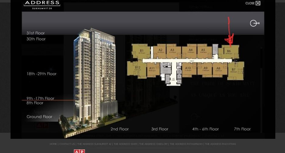 Condo en alquiler y en venta de 2 habitaciones en Khlong Toei, Bangkok