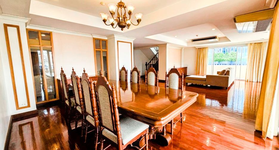 Condo en alquiler de 4 habitaciones en Pathum Wan, Bangkok