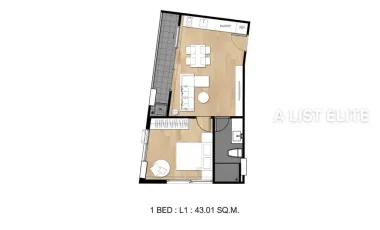For sale 1 Beds condo in Khlong San, Bangkok