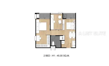 For sale 2 ベッドルーム condo in Khlong San, Bangkok