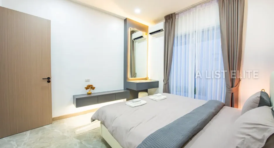For rent 4 bedrooms house in Bang Lamung, Chonburi