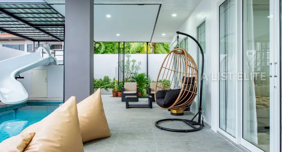 For rent 4 bedrooms house in Bang Lamung, Chonburi