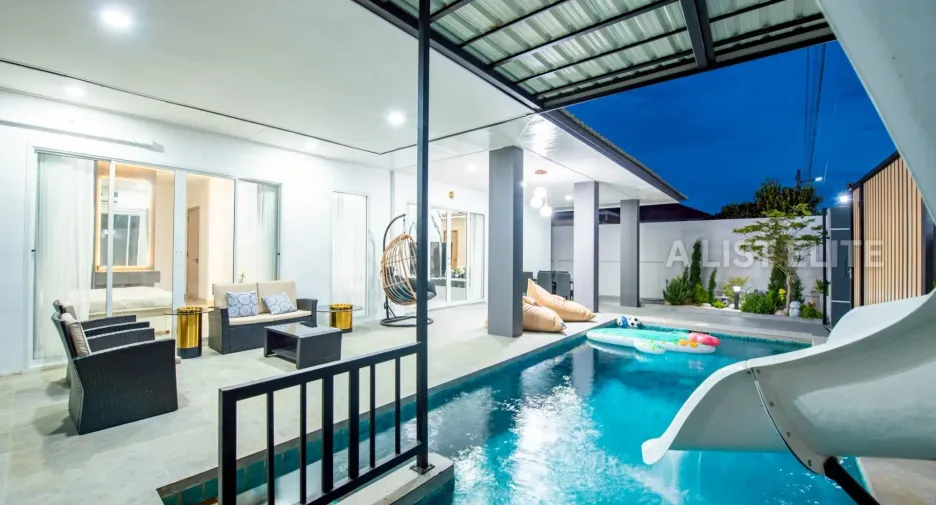 For rent 4 bedrooms house in Bang Lamung, Chonburi