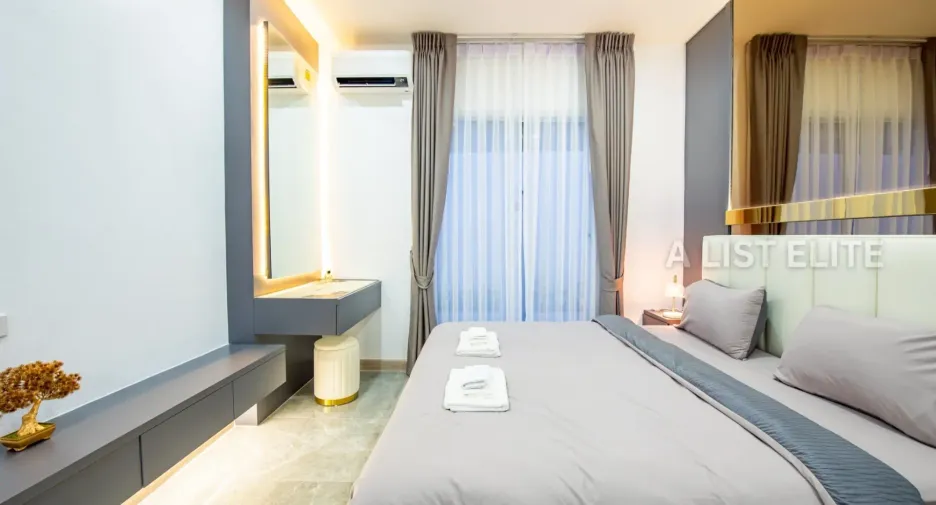 For rent 4 bedrooms house in Bang Lamung, Chonburi