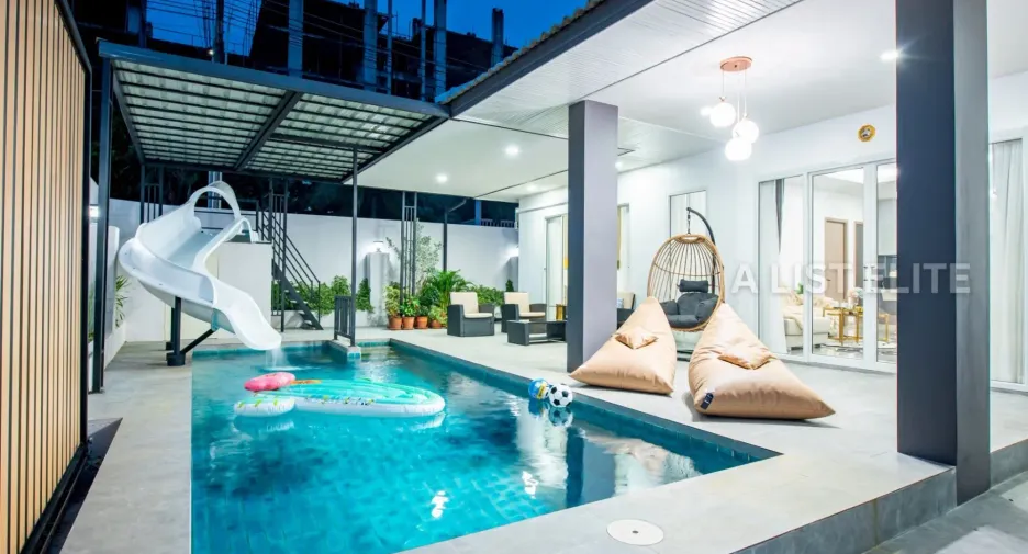 For rent 4 bedrooms house in Bang Lamung, Chonburi