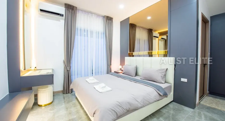 For rent 4 bedrooms house in Bang Lamung, Chonburi