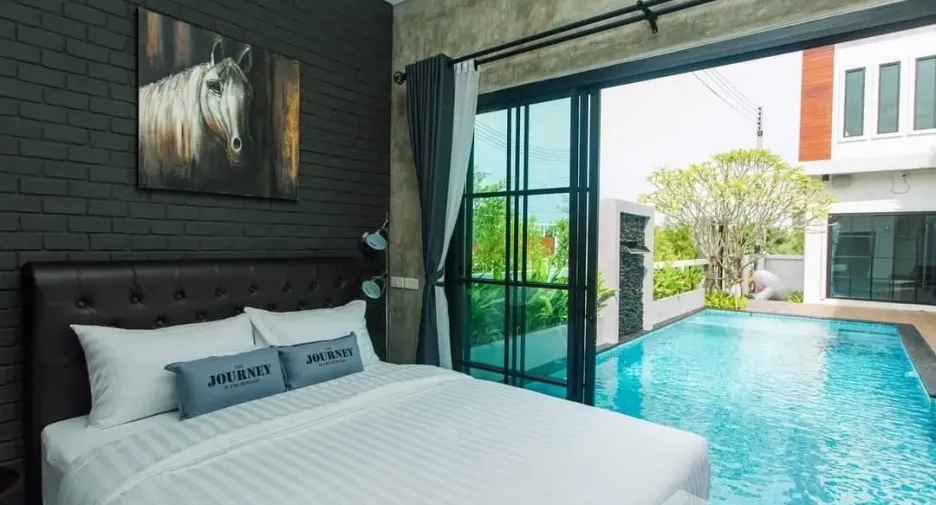 Villa en alquiler de 3 habitaciones en Hua Hin, Prachuap Khiri Khan