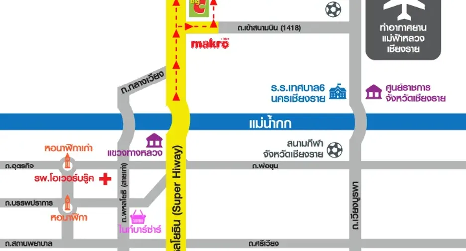 ขาย 3 ห้องนอน ทาวน์เฮ้าส์ ใน เมืองเชียงราย, เชียงราย
