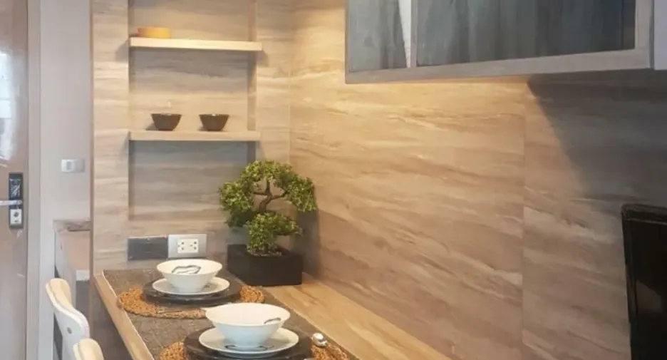 For sale and for rent studio condo in Huai Khwang, Bangkok