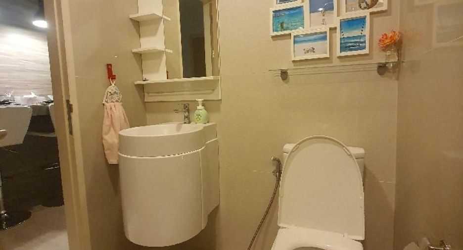 For sale and for rent studio condo in Huai Khwang, Bangkok
